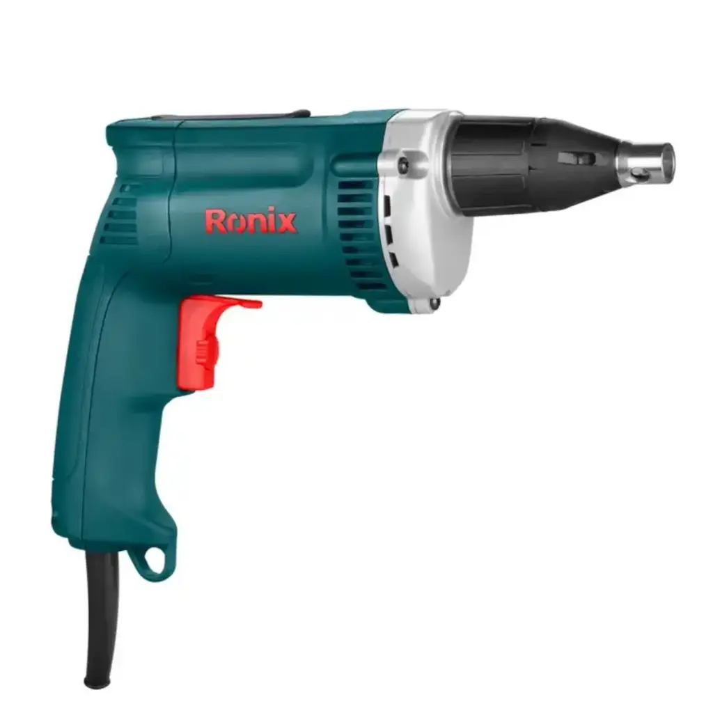 ATORNILLADOR ESPECIALIZADO PARA DRYWALL 600 W 110 V 4500 RPM C/ PUNTA DE ESTRIA REF. 2506V MARCA RONIX