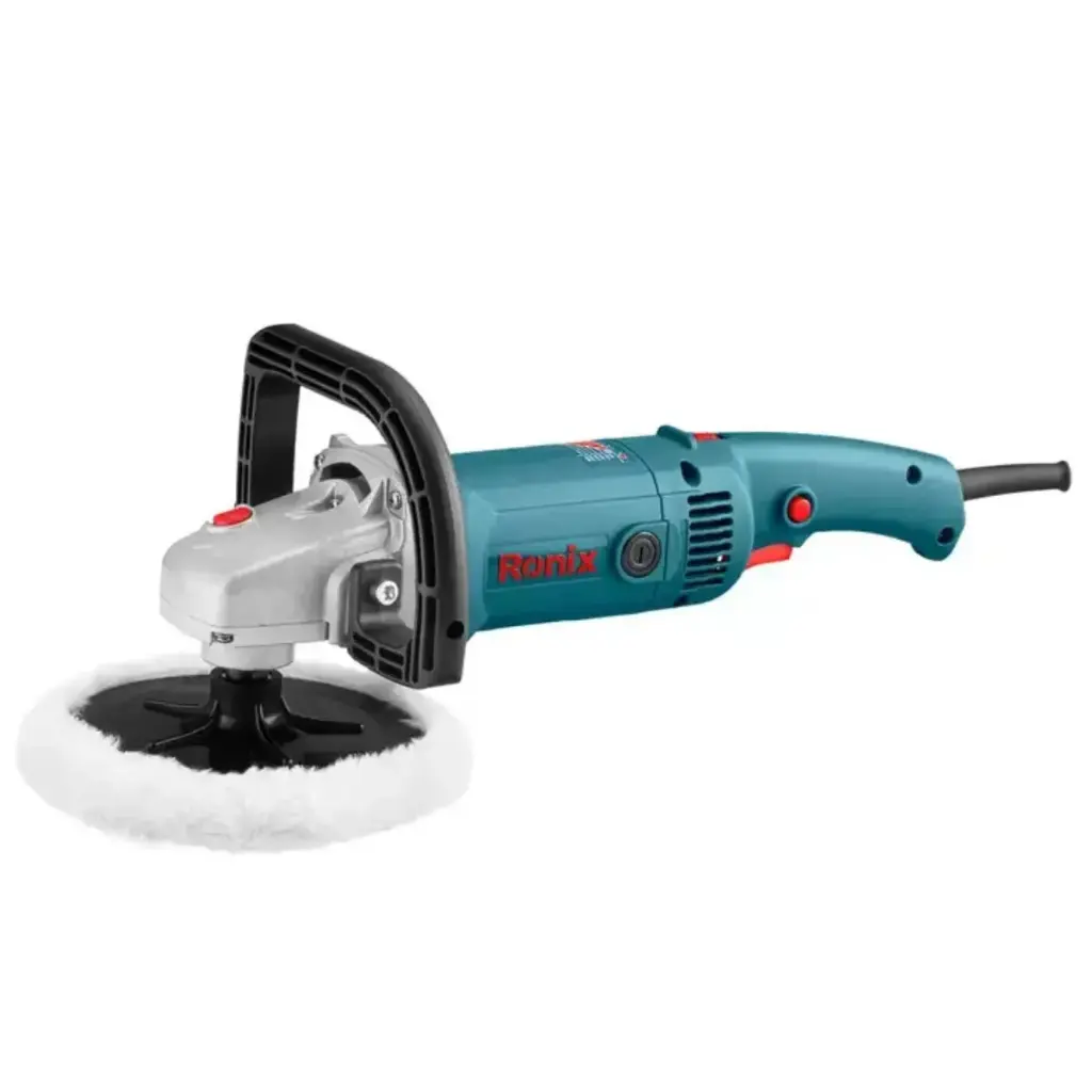 PULIDORA ELECTRICA 7" 1400 W 110 V REGULABLE 800 A 3000 RPM REF. 6112V MARCA RONIX