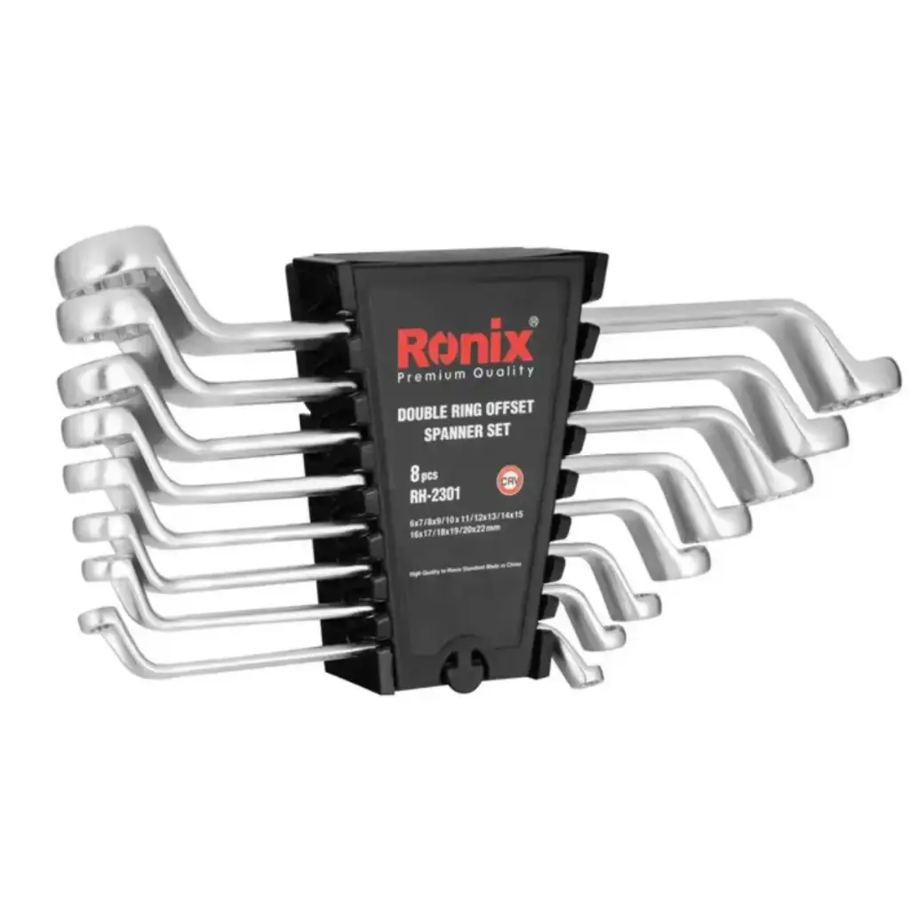 LLAVE AJUSTABLE 8" MANGO LIBRE REF. RH-2402 MARCA RONIX