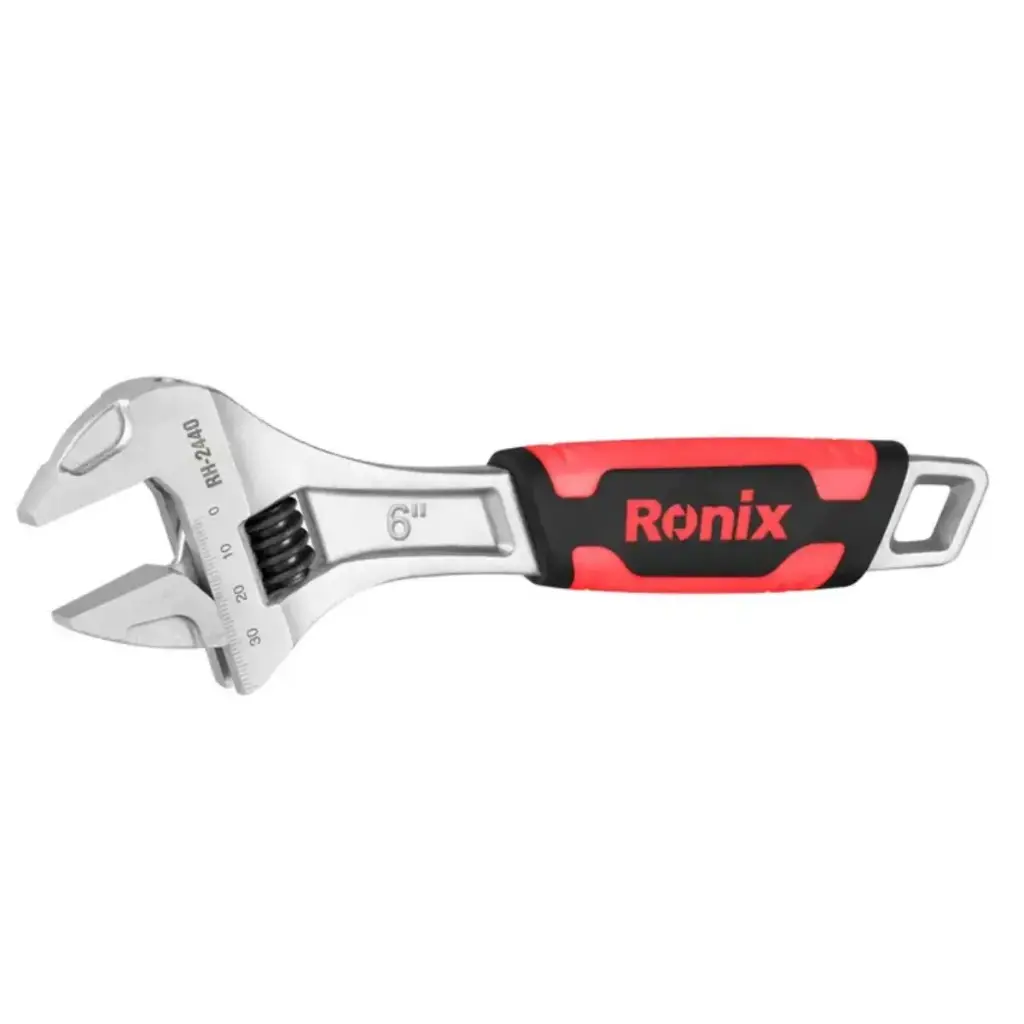LLAVE AJUSTABLE CON MANGO 6" REF. RH-2440 MARCA RONIX