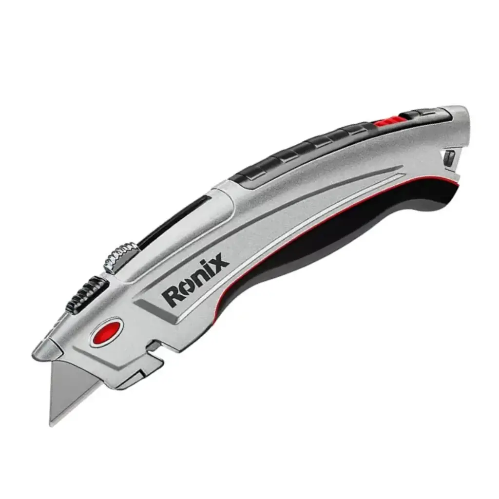 EXACTO RETRACTIL SHARK 19 x 0.60 MM REF. RH-3010 MARCA RONIX