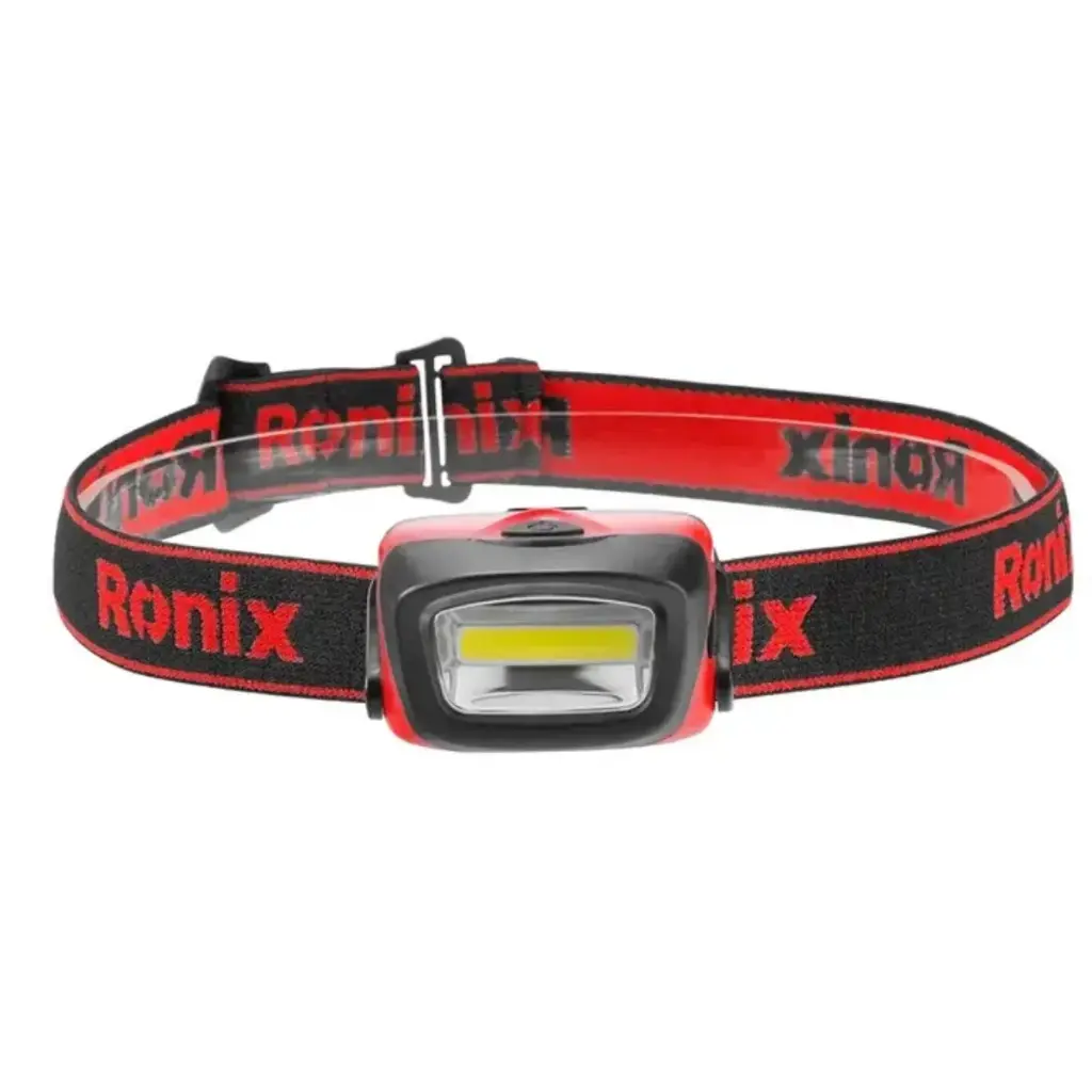 LINTERNA LED COB DE CABEZA 3 W 120 LM BATERIA AAA REF. RH-4284 MARCA RONIX