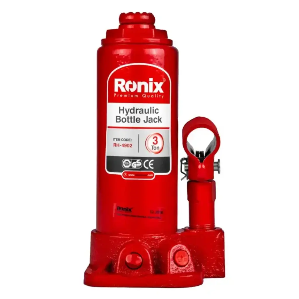 GATO HIDRAULICO TIPO BOTELLA 3 TON REF. RH-4902 MARCA RONIX