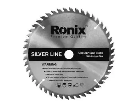 DISCO DE SIERRA PARA MADERA 9" 64 DIENTES  REF. RH-5127 MARCA RONIX