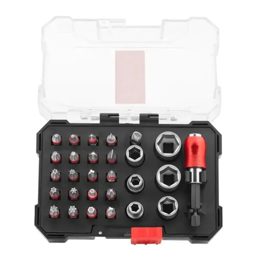 JUEGO DE PUNTAS HEXAGONAL Y DADOS 29 PIEZAS REF. RH-5451 MARCA RONIX