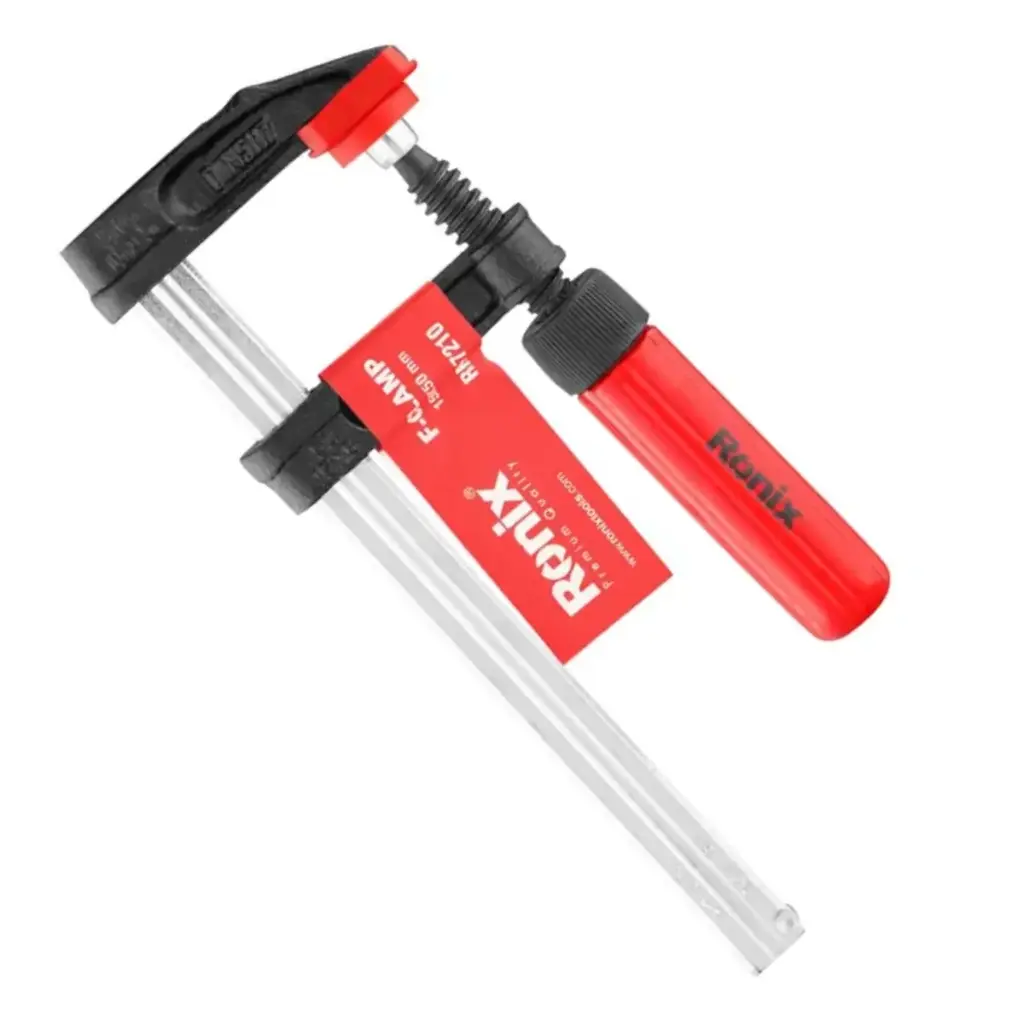 PRENSA SARGENTO 150 MM / ABRAZADERA EN F 150 X 50 MM REF. RH-7210 MARCA RONIX