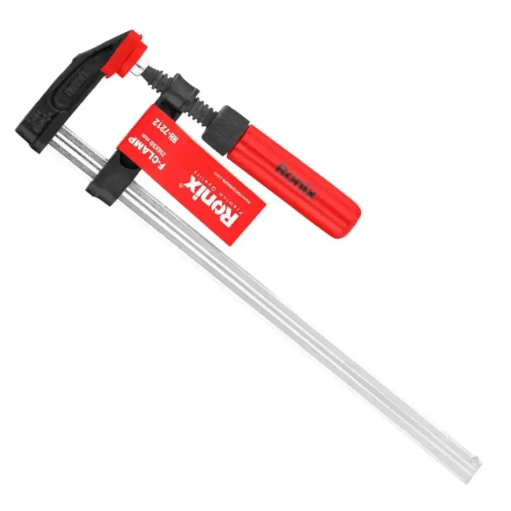 PRENSA SARGENTO 250 MM / ABRAZADERA EN F 250 X 50 MM REF. RH-7212 MARCA RONIX