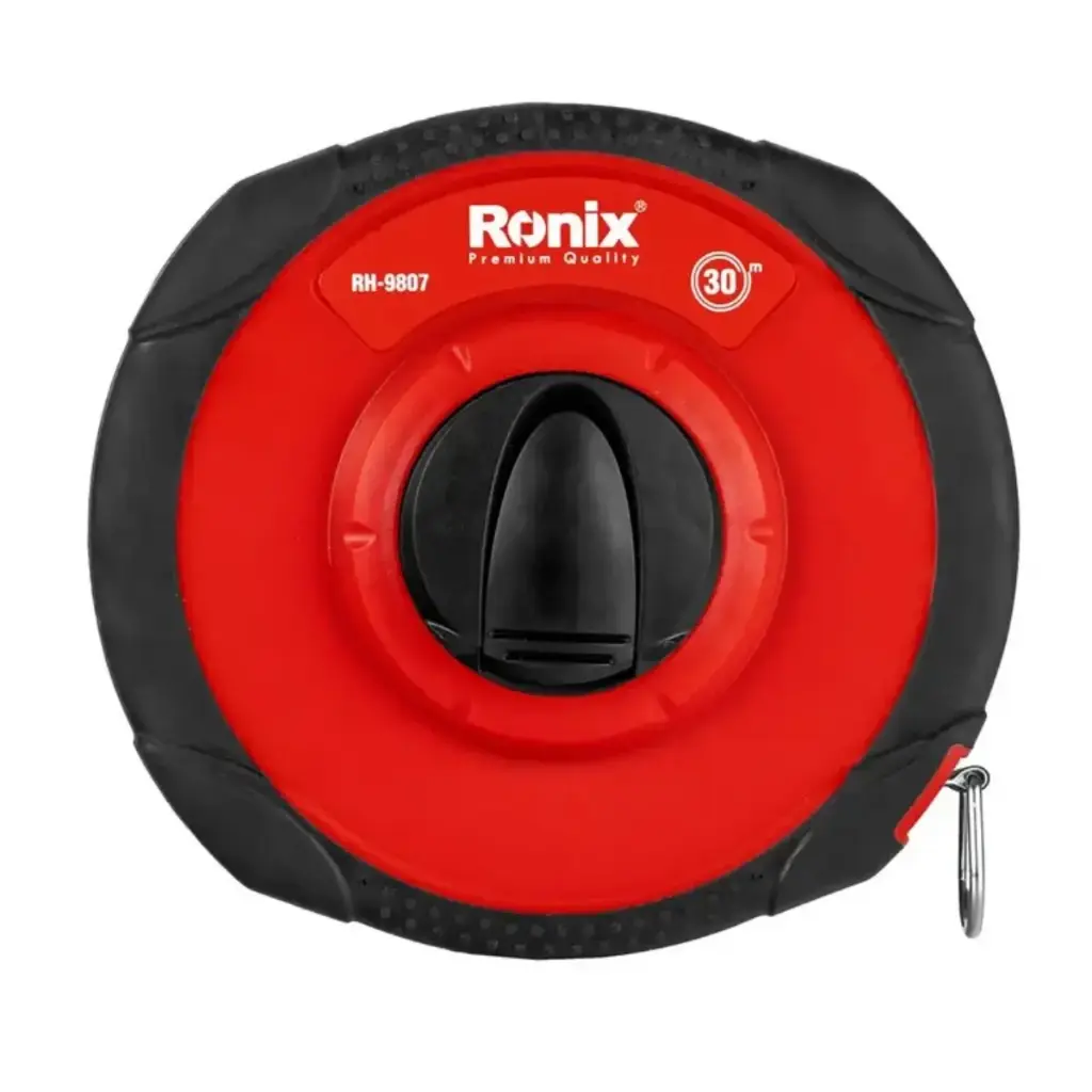 CINTA METRICA FIBRA DE VIDRIO 13 MM x 30 METROS REF. RH-9807 MARCA RONIX