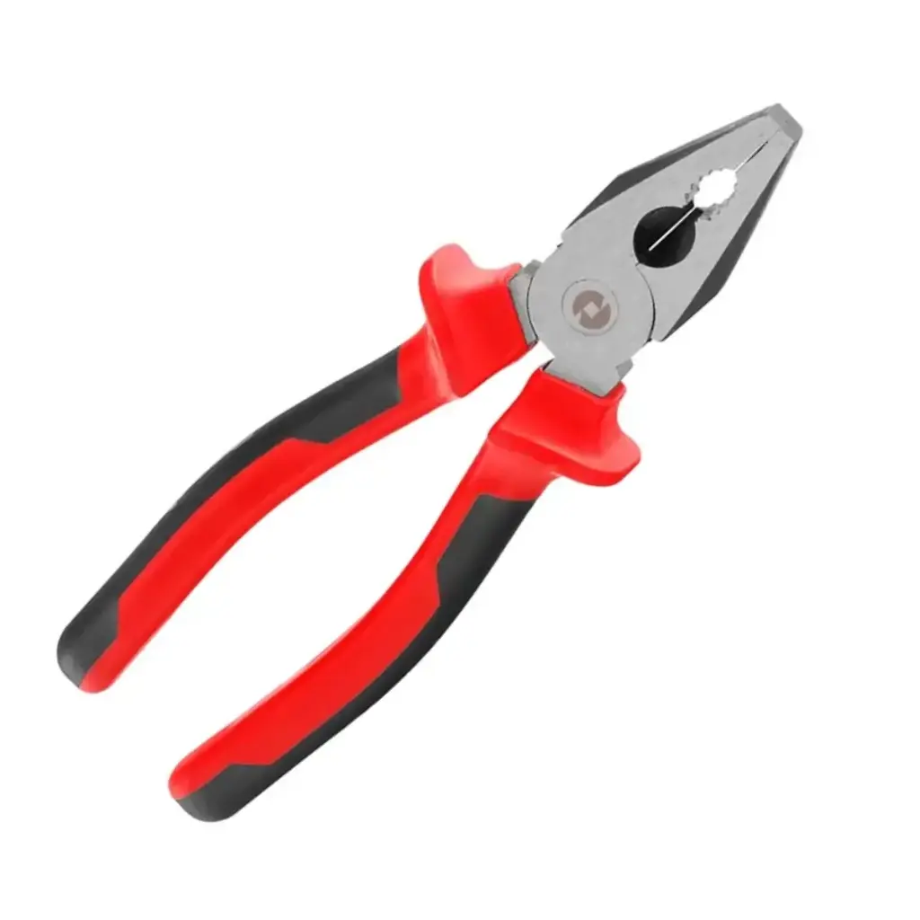 ALICATE UNIVERSAL 200 MM - 8" ACERO TEMPLADO / MANGO PLÁSTICO REF. RH-1178 MARCA RONIX