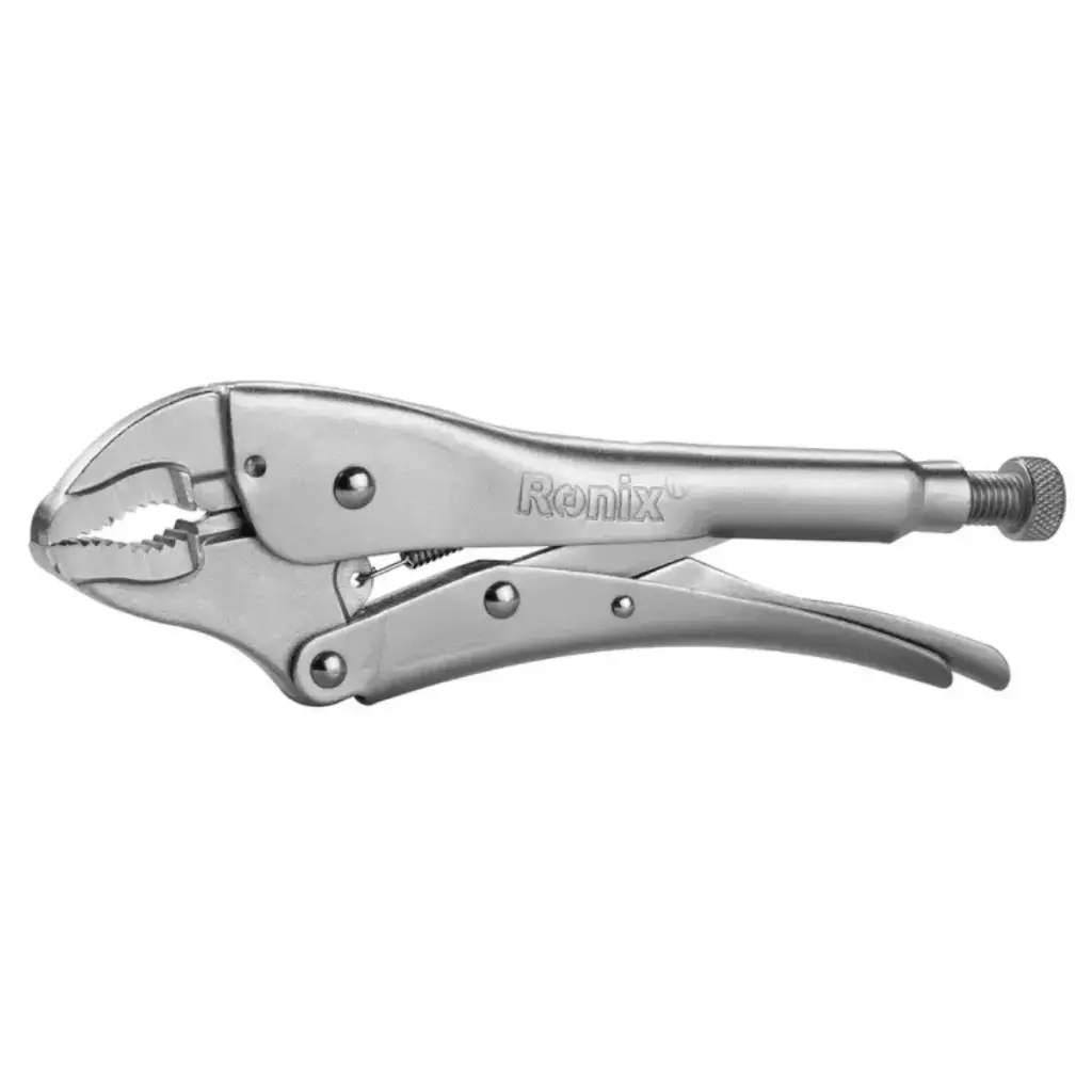ALICATE DE PRESION 10" MORDAZA CURVA REF. RH-1417 MARCA RONIX