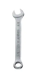 LLAVE COMBINADA CROMADA DE 1 1/8" REF. STMT72843  MARCA STANLEY