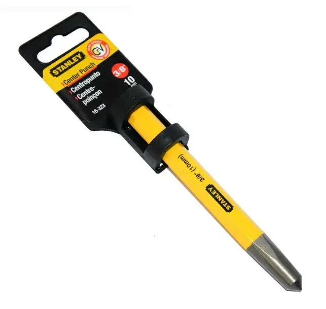 CINCEL DE PUNTO PARA CONCRETO 3/8" X 5" DE LARGO REF. 16323 MARCA STANLEY