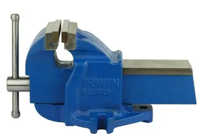 PRENSA DE BANCO PARA TRABAJO PESADO 6" ( 152.4 MM ) CON BASE FIJA REF. 6ZR MARCA IRWIN RECORD