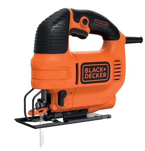 SIERRA CALADORA 550 W 110 V 60 HZ 3.000 RPM C/ MALETA REF. KS701PEK-B3 MARCA BLACK&DECKER