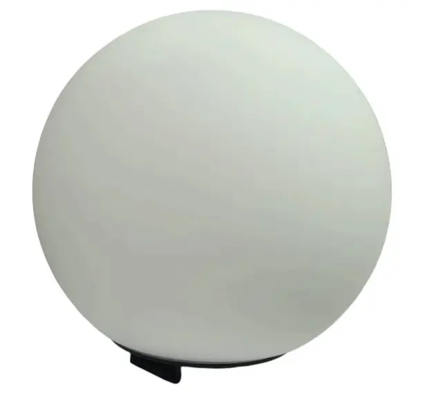 LAMPARA COLGANTE 48 V 3000 K IP 20 200 X 200 MM COLOR NEGRO ESFERA BLANCA BELT SERIES REF. LUM-1317-1 MARCA LUMIND