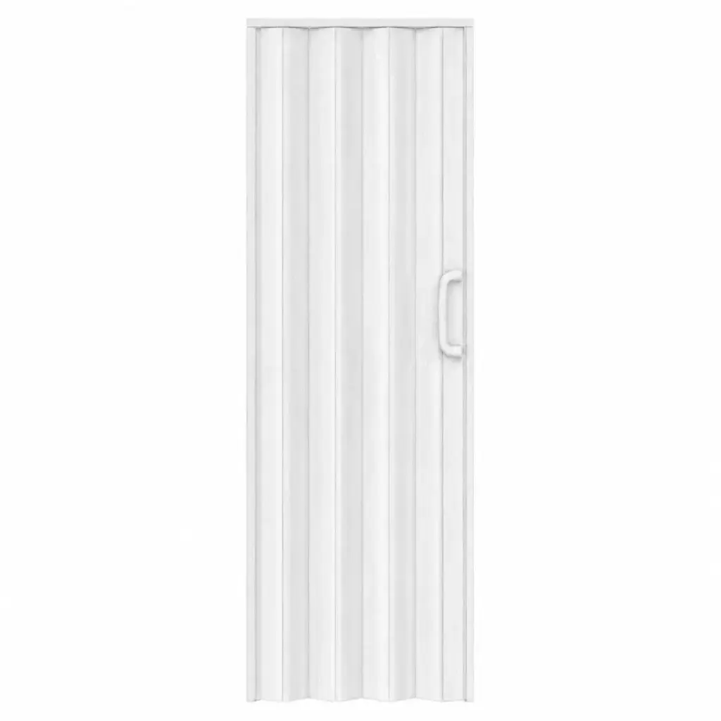PUERTA PLEGABLE PVC COLOR BLANCO 90 X 210 CM ESP. 6MM REF. 9021603 / 199059 MARCA BRUFER