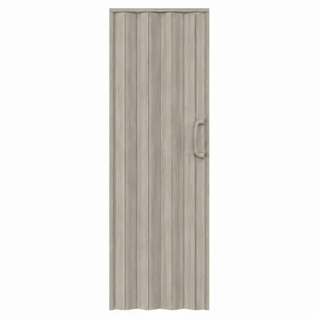 PUERTA PLEGABLE PVC COLOR ROBLE CLARO 90 X 210 CM ESP. 6MM REF. 9021605 / 199073 MARCA BRUFER