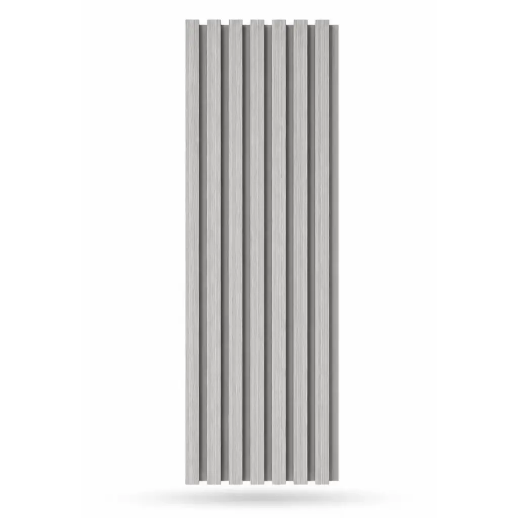 PANEL P/ PARED PVC WALL PANEL INTERIOR 15CM X 1,7CM X 2,90 MTS COLOR GRIS REF. PA0065 / 200434 MARCA BRUFER