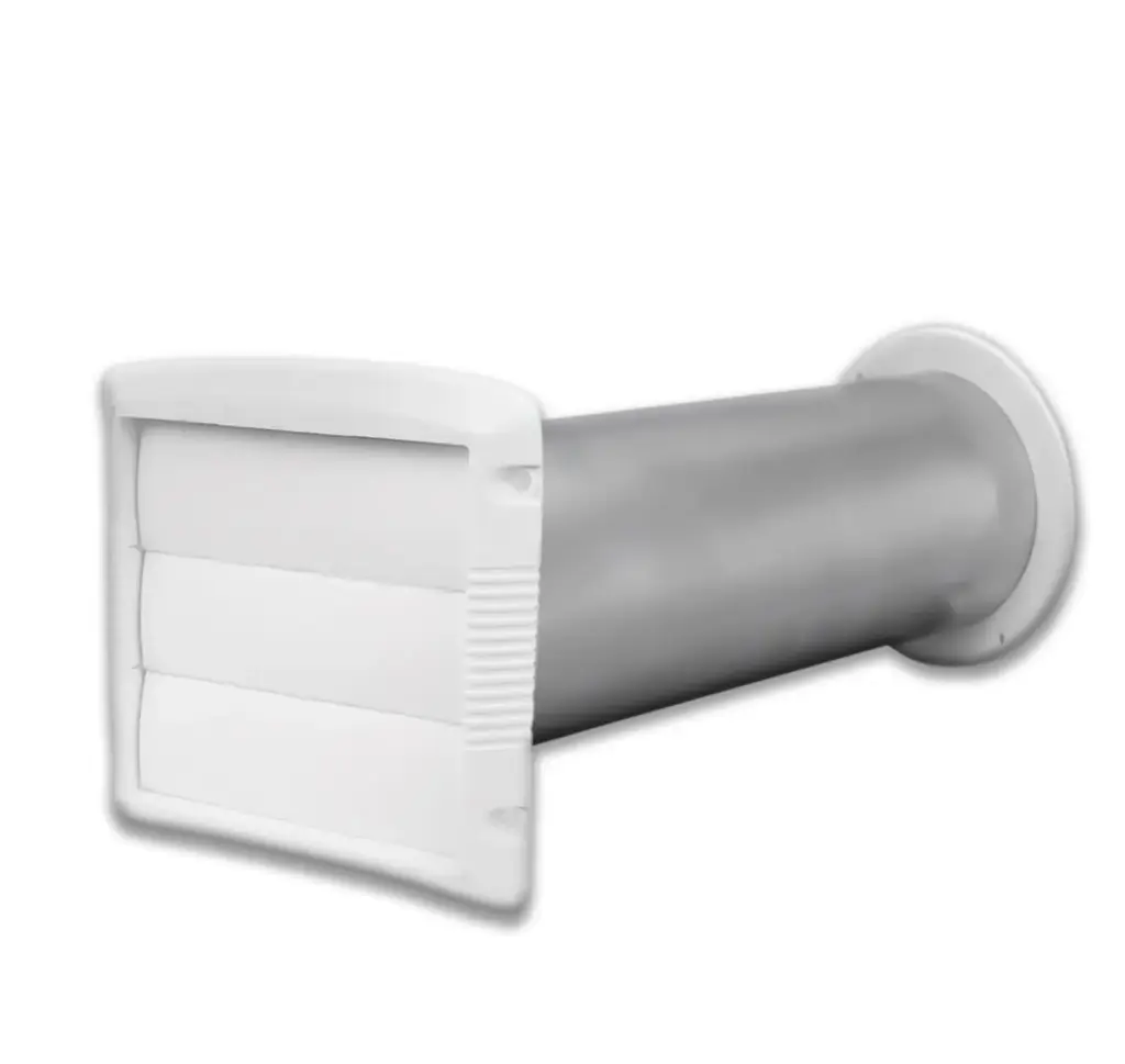 CAMPANA CON REJILLA P/ EXTRACCIÓN 4" X 29, 5CM C/ BLANCO REF. DJ-R40VH / 908568 MARCA COFLEX