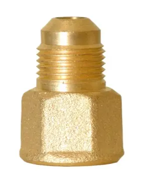 NIPLE CAMPANA DE LATON FLARE 3/8" MNPT 3/8" PARA GAS REF. UNC-66 / 907271 MARCA COFLEX