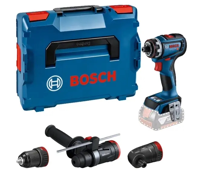 TALADRO ATORNILLADOR  1/4" INAL. 18V 64NM 2100 RPM C/MALT + BAT+CARG. REF. GSR 18V-90FC / 865401 MARCA BOSCH