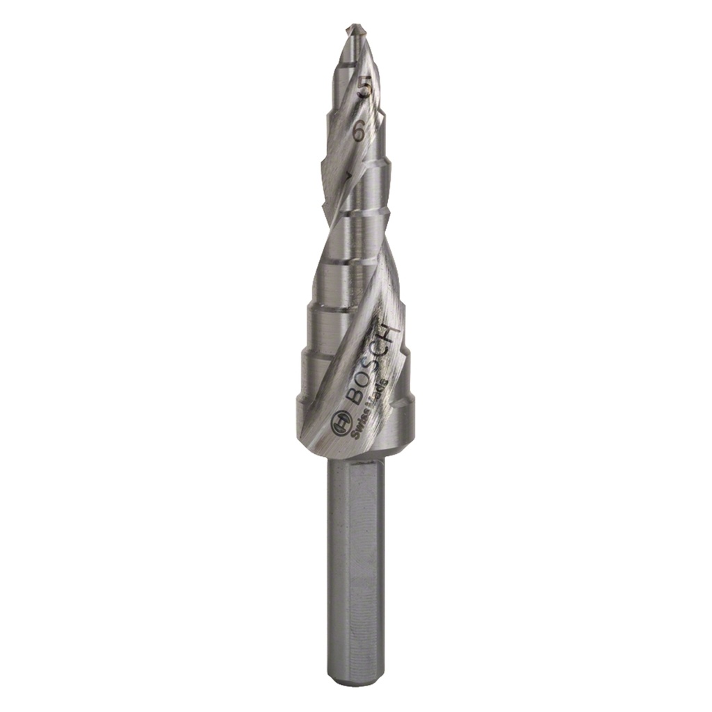 BROCA/ MECHA ESCALONA DE ACERO HSS 9 AGUJERO 4 A 12MM REF. 2608587425 / 871080 MARCA BOSCH