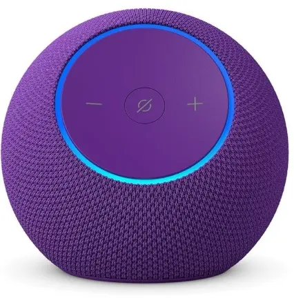 ALTAVOZ / CORNETA BLUETOOTH INTELIGENTE ALEXA ECHO DOT MAX COLOR AMATISTA COD. MA49CA / 663176 MARCA ALEXA