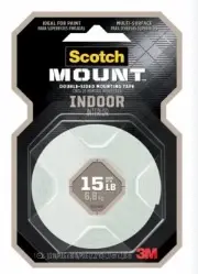 CINTA DOBLE FAZ ( 1/2" X 2.22 YD ) ( 1,27 CM X 2,03 MT) MOD. 110H REF. 34-8724-9515-4 COD. 334455 MARCA 3M 