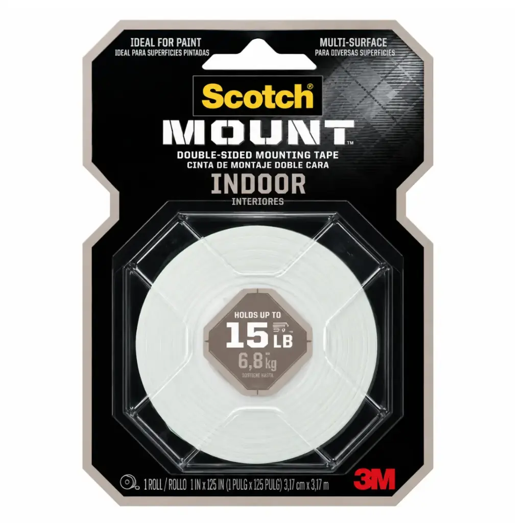 CINTA DOBLE FAZ ( 1" X 1.52 YD ) ( 2,54 CM X 1,39 MT) MOD. 214H REF. 34-8724-4840-1 COD. 948365 MARCA 3M