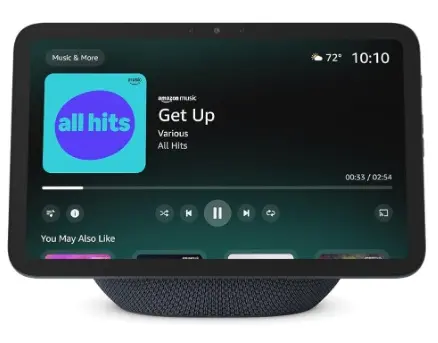 PANTALLA INTELIGENTE 8.7" DE MESA + ALEXA ECHO SHOW 8 (3 ERA GENERACION) C/ GRAFITO REF. MD6NE4 / 684003 ALEXA