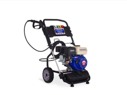 HIDROLAVADORA / HIDROJET A GASOLINA / 2400PSI 6.50HP C/CARRETILLA + PISTOLA + LANZA + MAN MARCA DOMOSA 