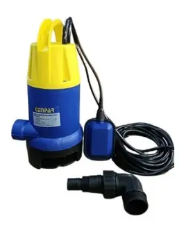 BOMBA SUMERGIBLE 1 HP 110V 750 W 13000 L/H ALTURA 9MT AGUAS LIMPIAS REF. GBS-750-AL MARCA GENPAR