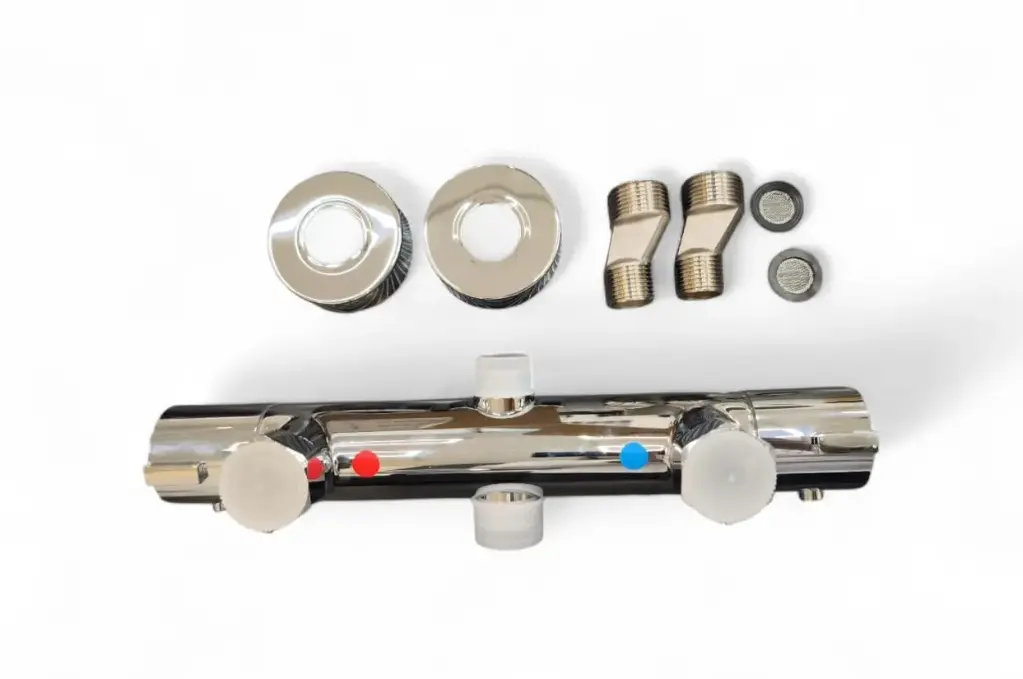 CUERPO SISTEMA DE DUCHA MODELO SENSO CROMADO / CUADRANTE / MANDO REF. NVREP0063 MARCA NOVA