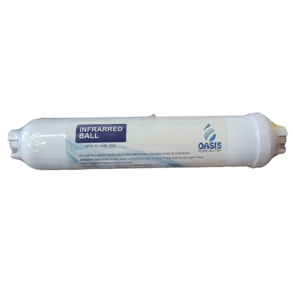 CARTUCHO INFRARROJO 10" ACCION QUIMICA ADICIONA MINERALES ESENCIALES REF OPW-ALUMB-10G MARCA OASIS