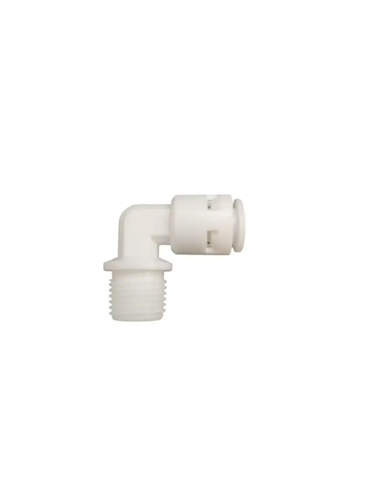 CODO 1/4" UNION RAPIDA A ROSCA MACHO 1/4" PARA MANGUERA DE AGUA REF. OPW-CQT-1414 MARCA OASIS