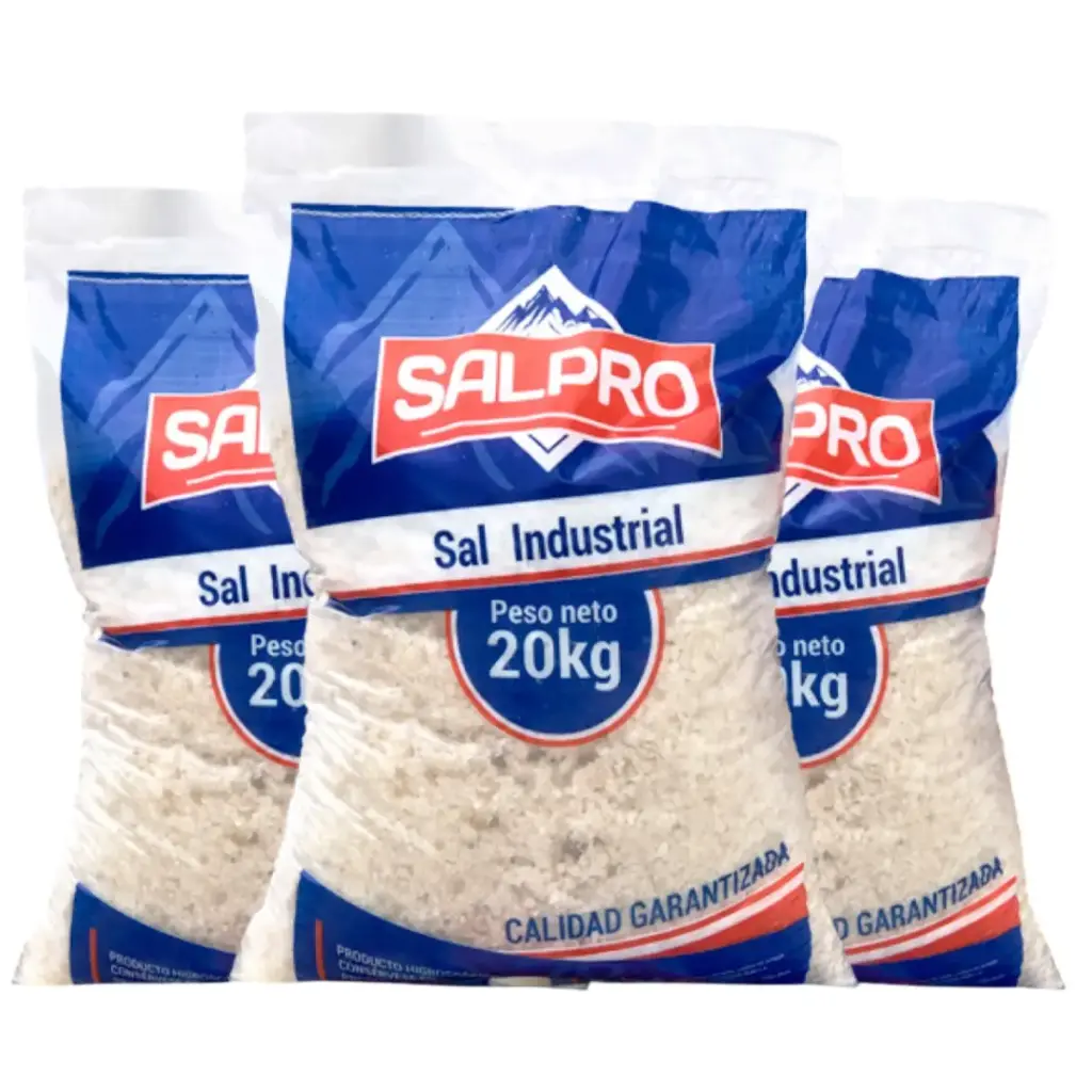SACO DE SAL INDUSTRIAL 20 KGS PARA TANQUE SALMUERA REF. SAL-20 MARCA OASIS