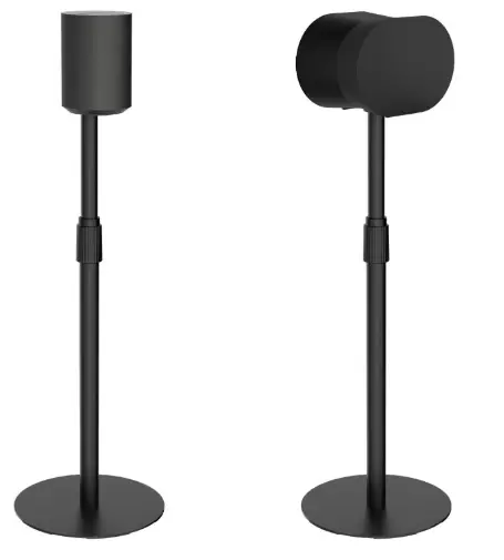 SOPORTE DE ALTURA P/ ALTAVOZ COMPATIBLE CON SONOS ERA 300 Y ERA 100 AJUSTABLE HASTA 42.6" COLOR NEGRO REF. HW1156BK-2 / X0046C1DDR MARCA PEGZONE 