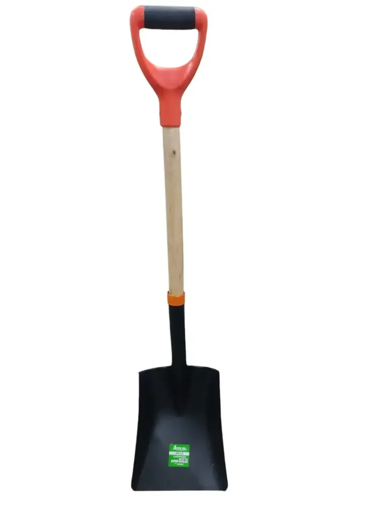 PALA CUADRADA CON CABO DE MADERA MANGO PVC REF. 0105041 / 672511MARCA ATOUAN