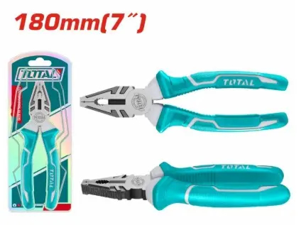 ALICATE ELECTRICISTA 7" 180 MM C/ ACEIT. DE PULIDO Y ATNIOXIDANTE REF. THT110706P / 186482 MARCA TOTAL TOOLS