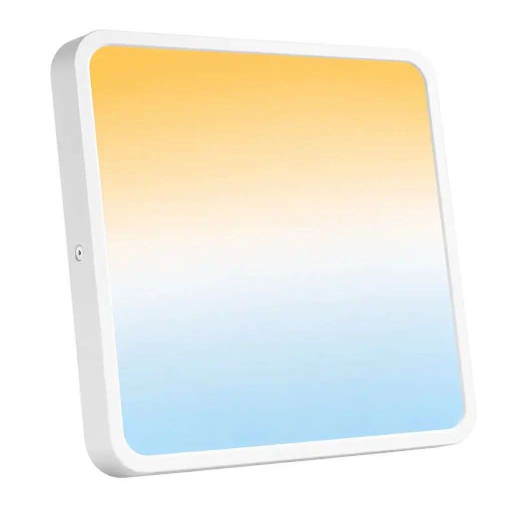 PANEL LED SUPERFICIAL CUADRADO 8" 22 W 3 TONOS 2200 LM (100 - 305V) REF. 822SCHL3T+ MARCA LUCERNA