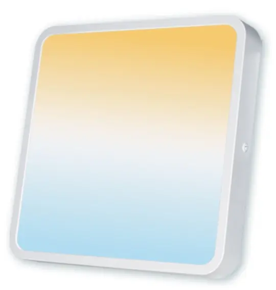 PANEL LED SUPERFICIAL CUADRADO 8" 22 W 3 TONOS 2200 LM (100 - 305V) REF. 822SCHL3T+ MARCA LUCERNA