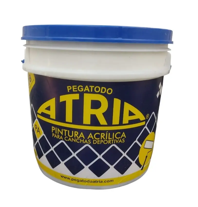 PINTURA PARA CANCHA COLOR BLANCO 4 GL ( 15,14 L ) REF. MARCA ATRIA