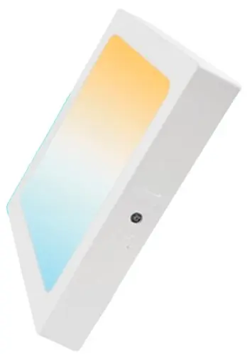 PANEL LED SUPERFICIAL CUADRADO 12" 24 W 3 TONOS COMPACTA REF. 1224SCCL3T ( 100 - 277 V ) MARCA LUCERNA