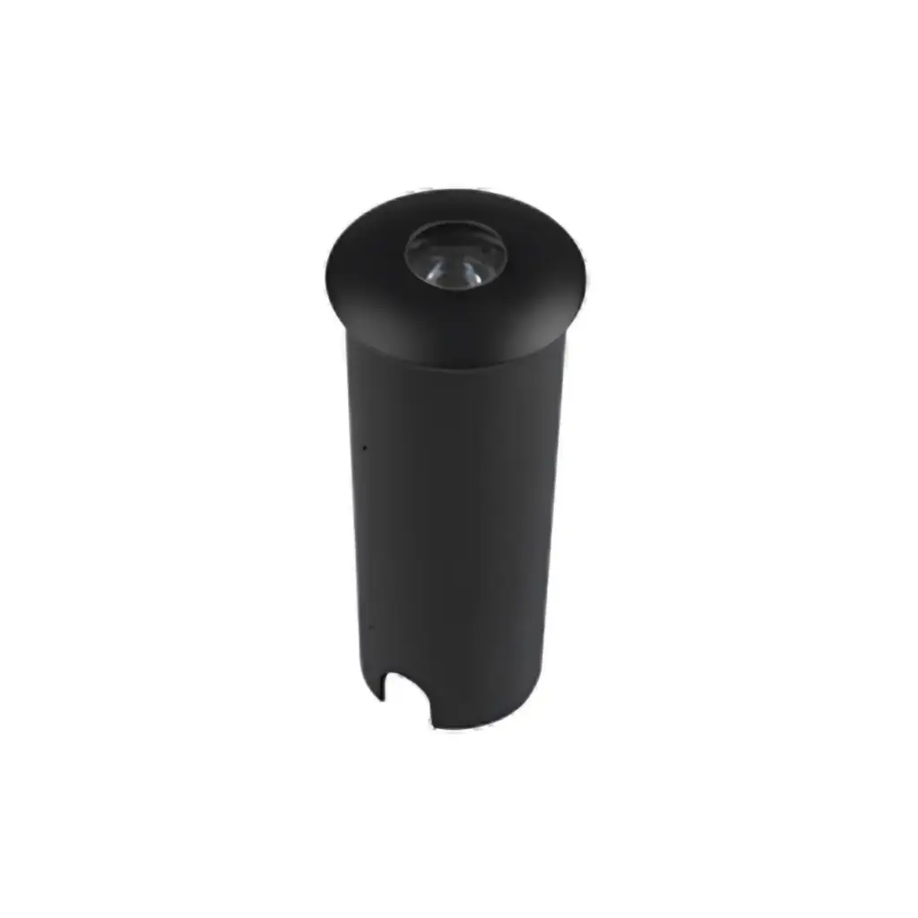 LAMPARA DE PISO P/ JARDIN EMPOTRABLE CIRCULAR IP65 3W 3000K 100-265 V ALUMINIO NEGRO REF. AI-GUFT-3W ARTIG LIGHT