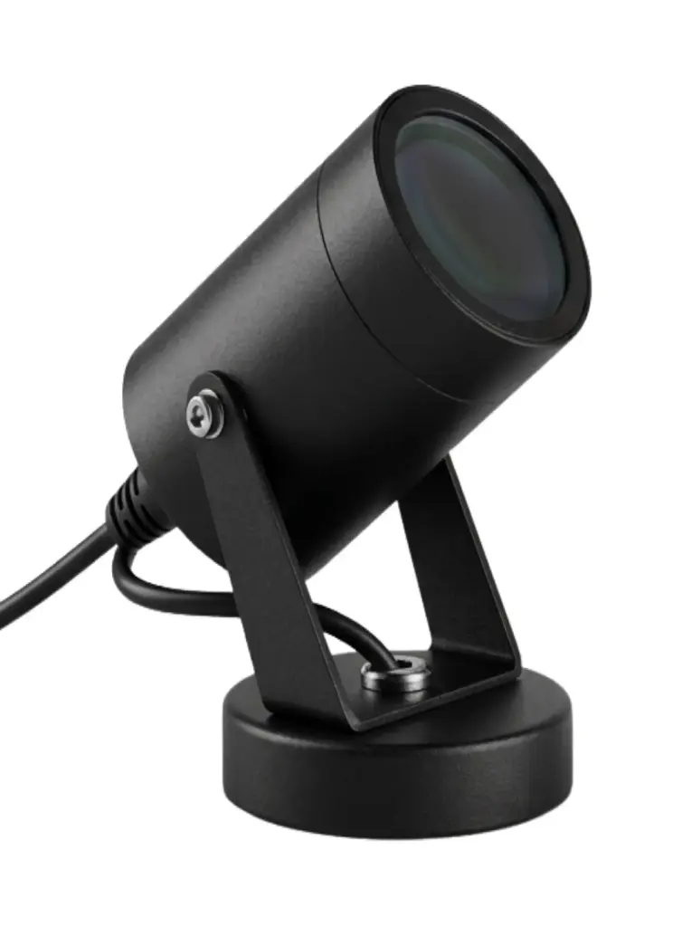 LAMPARA TIPO BALA PARA DICROICO GU10 C/ NEGRO SUPERFICIAL REF. AI-GUSP-2 MARCA ARTIL LIGHT