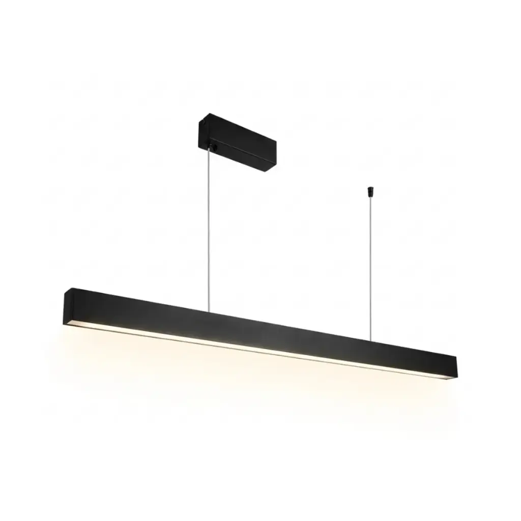 LAMPARA LED LINEAL COLGANTE 36 W CCT 110-277 V 1050X16X55MM C/ NEGRO REF. LIN-01-BK36W-CCT-Z MARCA ARTIG LIGHT / LUZMAS