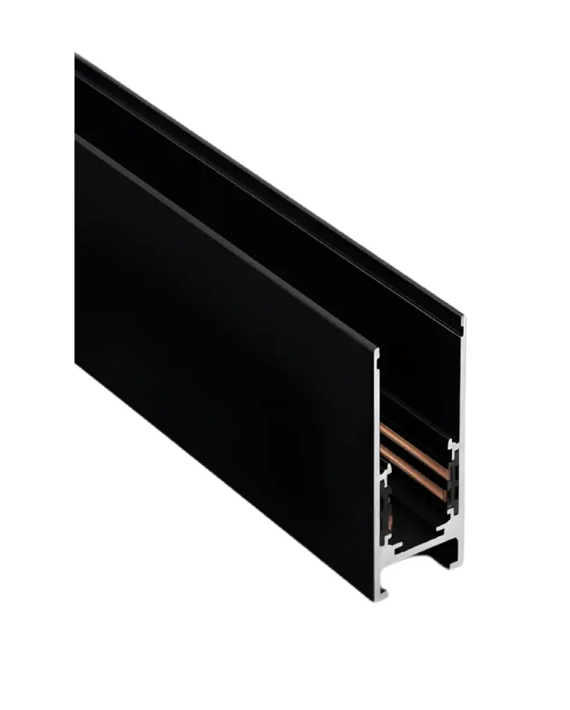 RIEL / CARRIL TRACK LIGHT SUPERFICIAL 48 V 3 MTS COLOR NEGRO REF. AI-MG48S-3M MARCA ARTIG LIGHT 