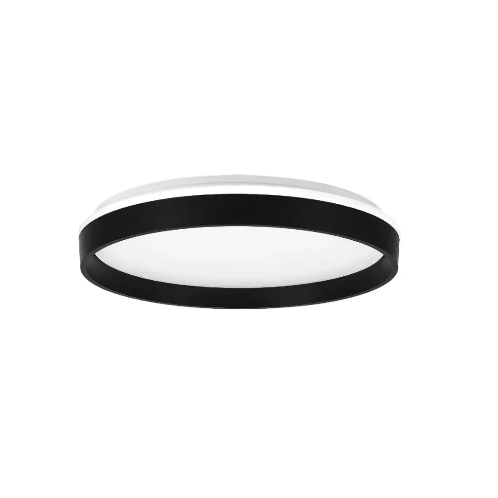 PLAFON DE TECHO 60W CCT 49 CM C/CONTROL COLOR NEGRO REF. DI-10-60WBK-CCT-Z MARCA KASALIGHT / ARTIG LIGHT