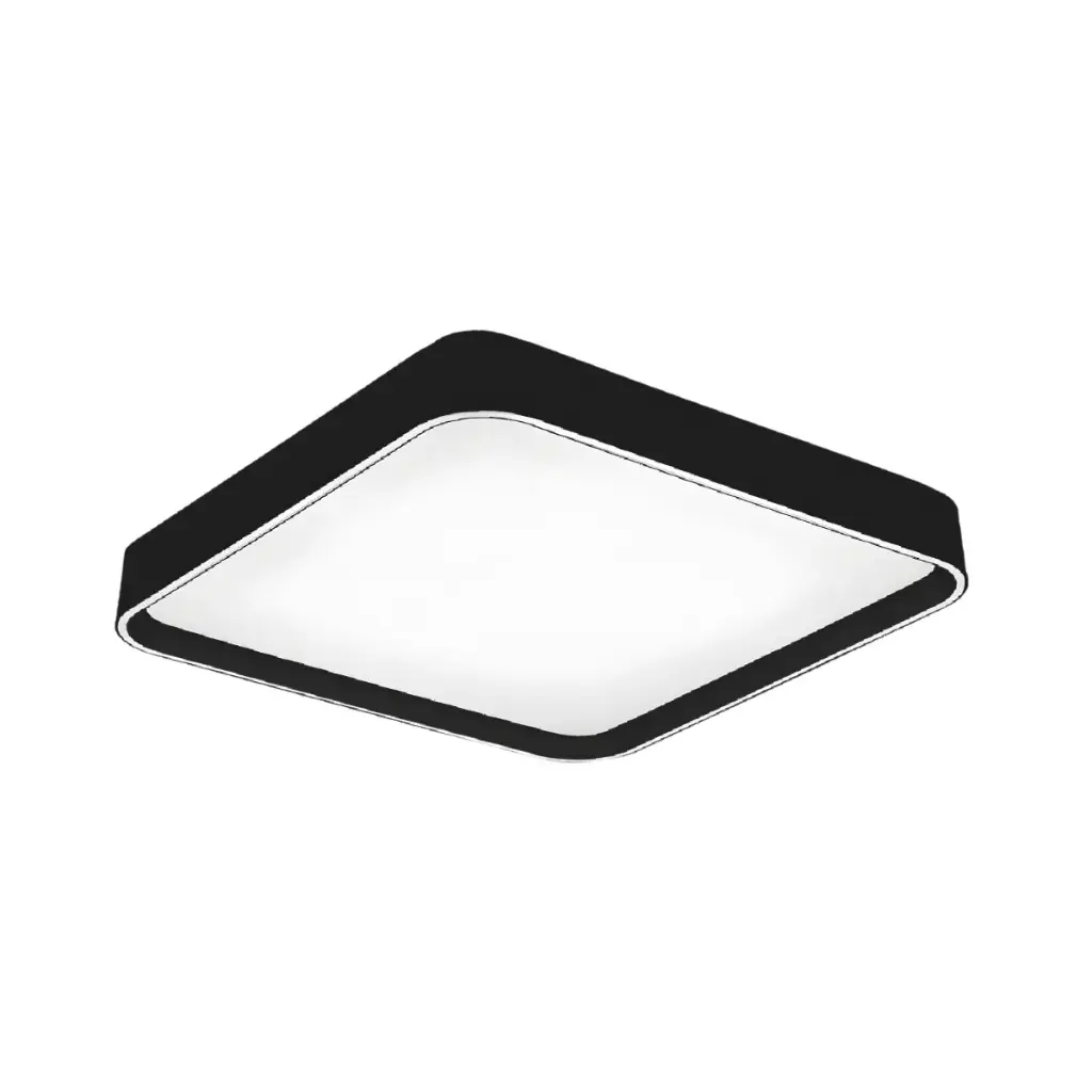 PLAFON DE TECHO 60W CCT 49 CM C/CONTROL COLOR NEGRO REF. DI-13-60WBK-CCT-Z MARCA KASALIGHT / ARTIG LIGHT