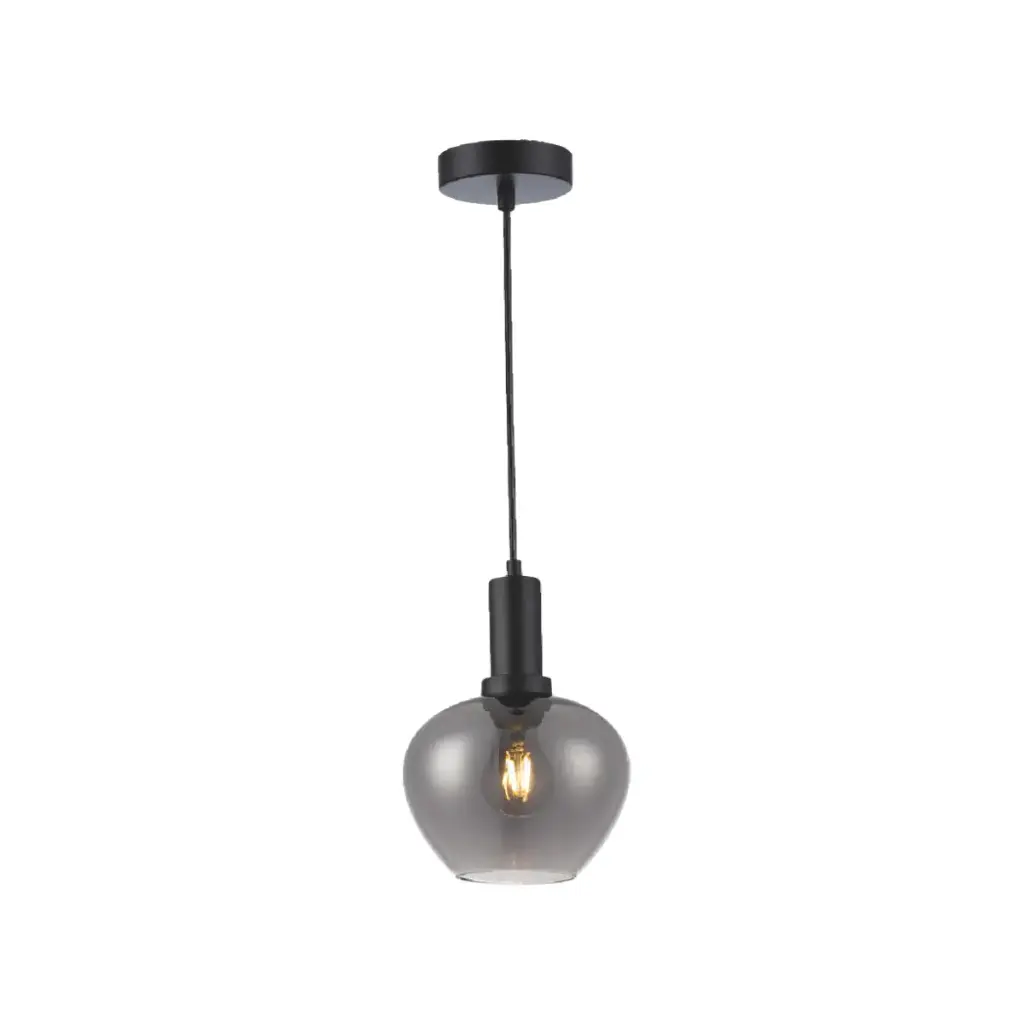 LAMPARA COLGANTE E27 110-240 V COLOR NEGRO REF. DI-DI-157-BK-Z MARCA KASALIGHT / ARTIG LIGHT